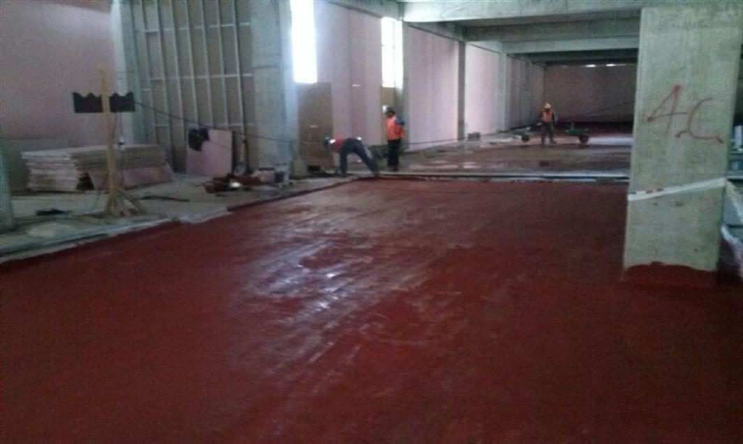 Impermeabilización de losa con membrana