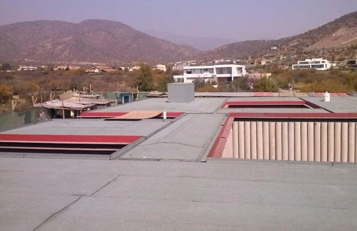 Impermeabilización de cubierta con membrana