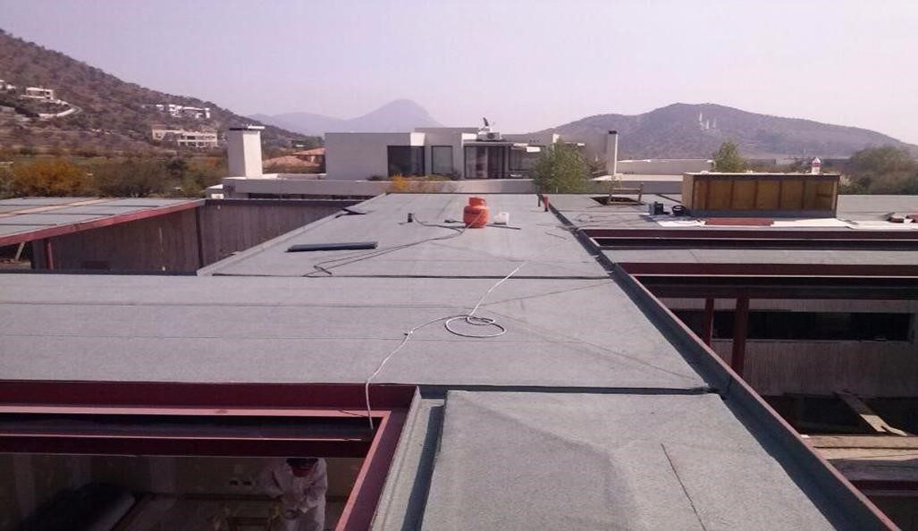 Impermeabilización de techo residencial